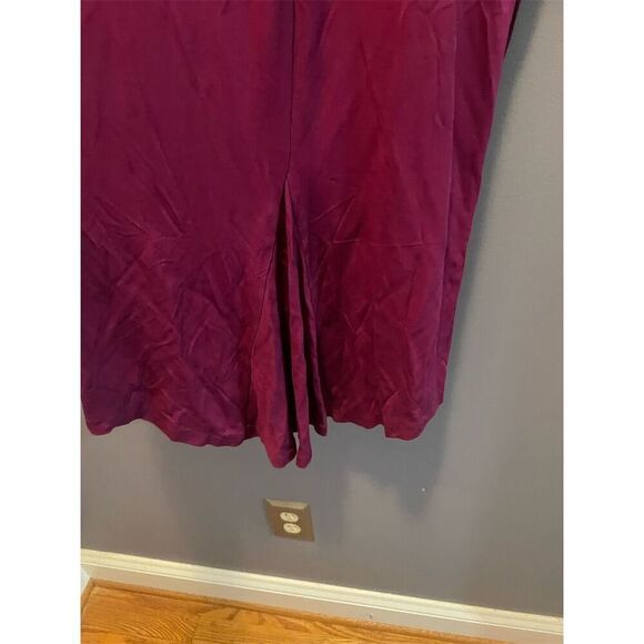 Diane von Furstenberg Women's Bell Sleeve Dress Size 2 Purple Knee Length - Picture 6 of 10